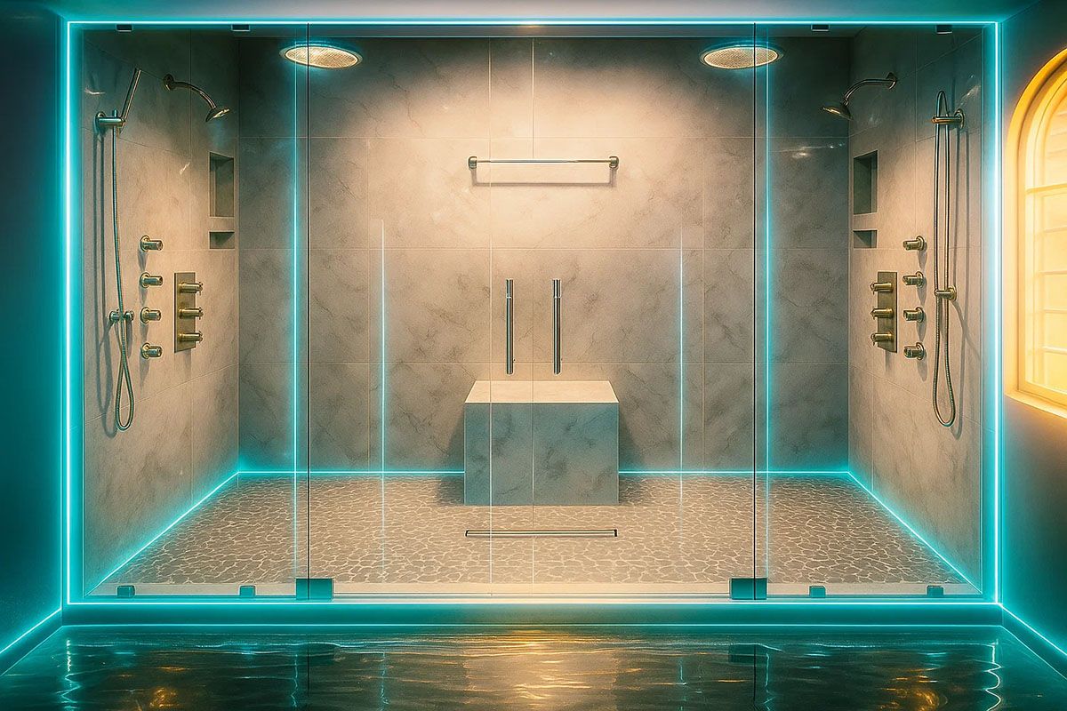 custom frameless shower doors