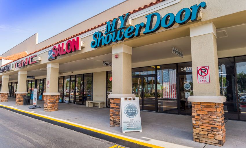 MY Shower Door  Sarasota Showroom