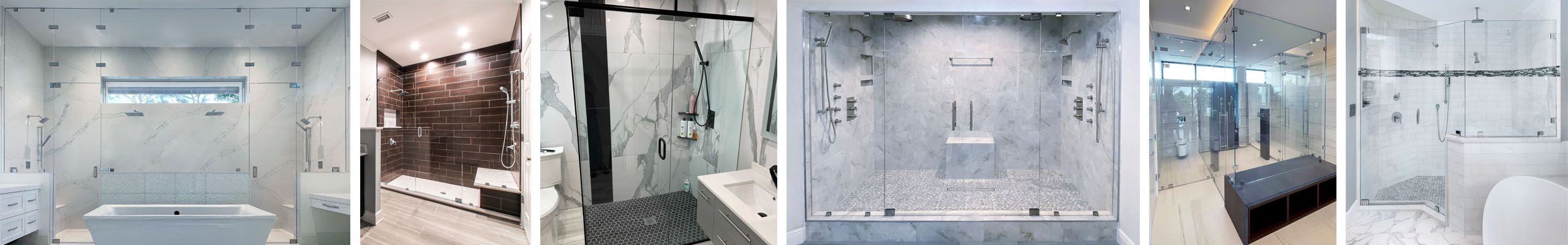 Custom Shower Enclosure Header