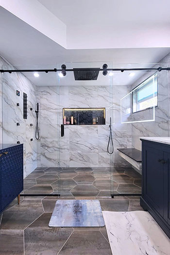 Custom Frameless Shower Door